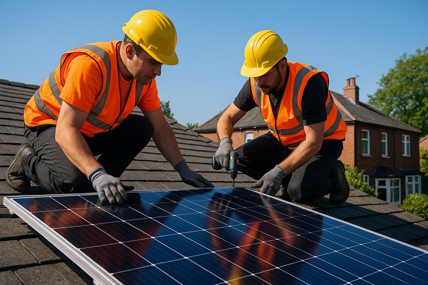 bolton solar panel installation