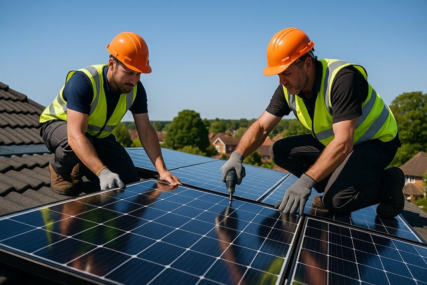 bracknell solar panel installation