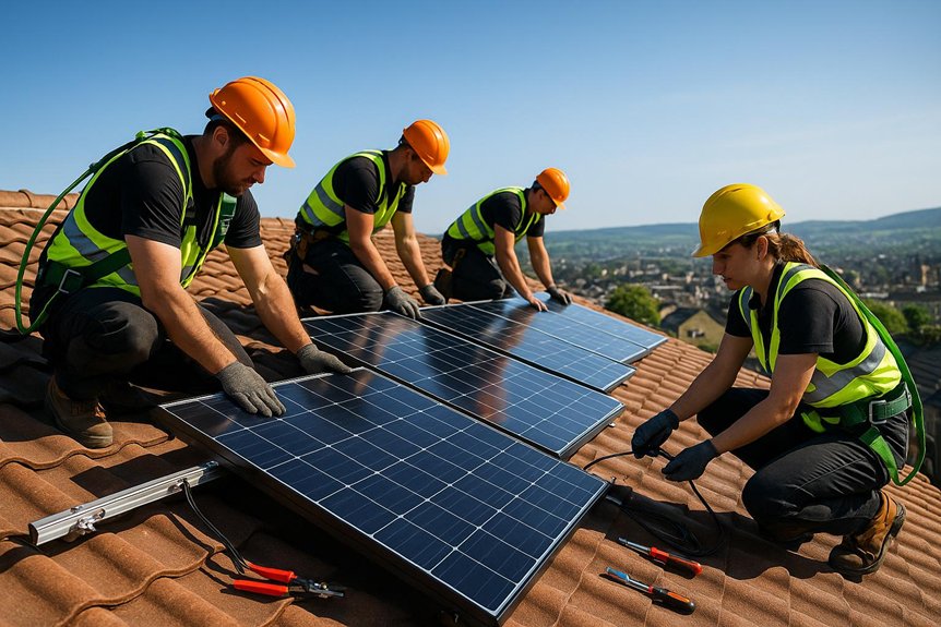 bradford solar panel installation