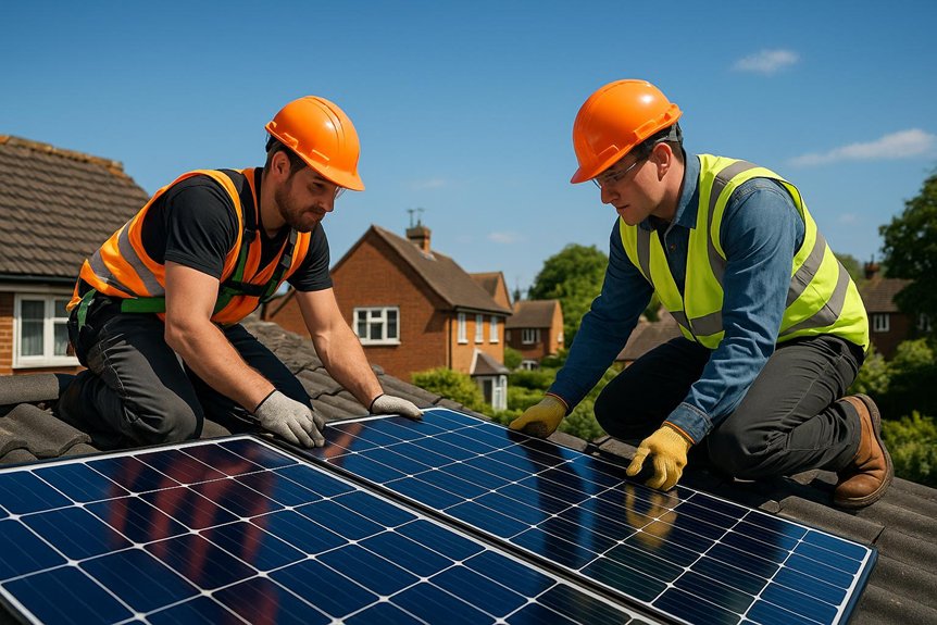 braintree solar panel installation