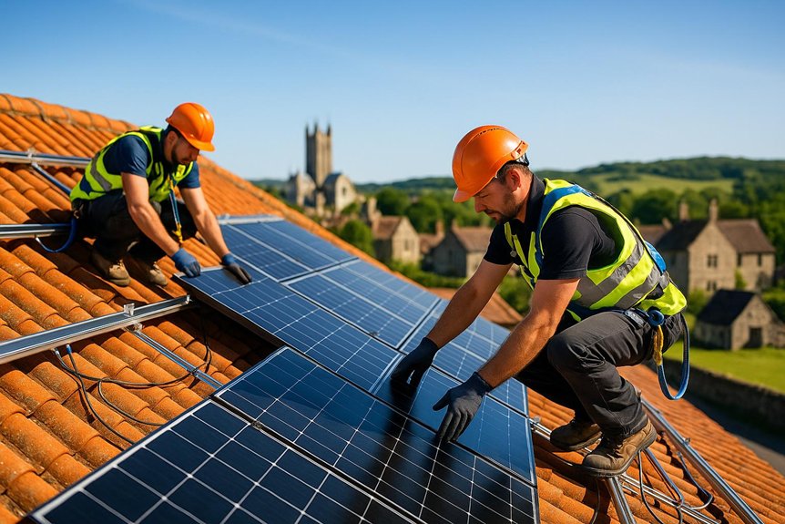 canterbury solar panel installation