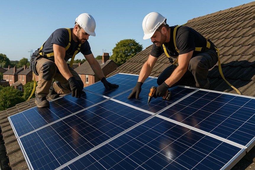 carlisle solar panel installation