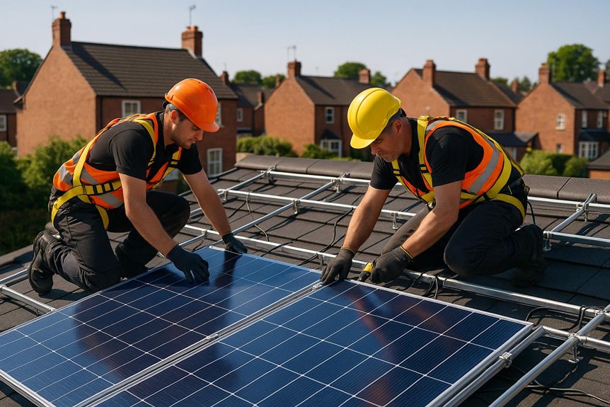 derby solar panel installation