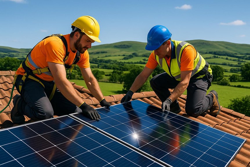 dumfries solar panel installation