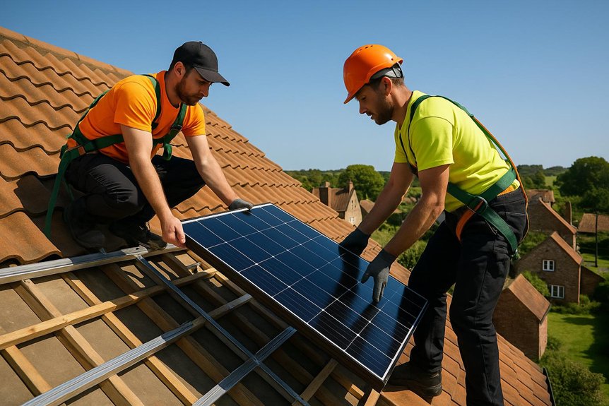 fakenham solar panel installation