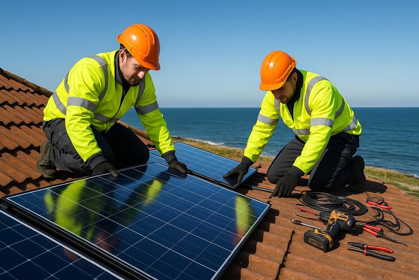 hartlepool solar panel installation