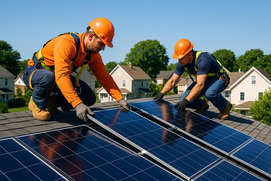 haverhill solar panel installation