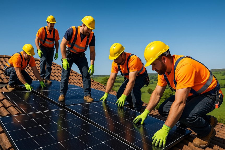 solar installation services haltwhistle