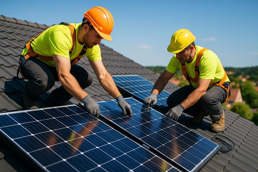 solar panel installation services
