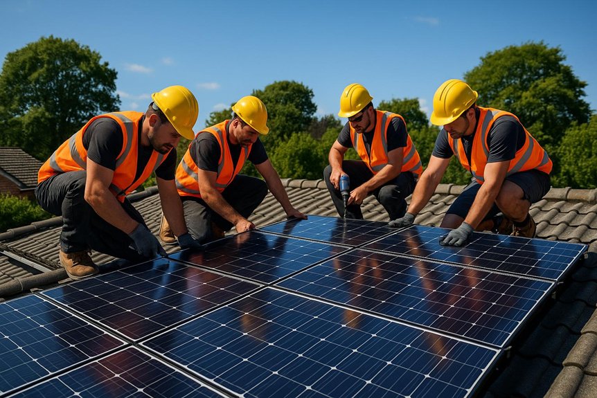 horsham solar panel installation