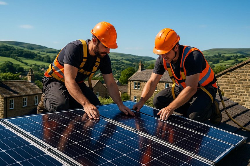keighley solar panel installation