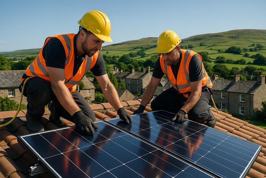 kirkby stephen solar panel installation