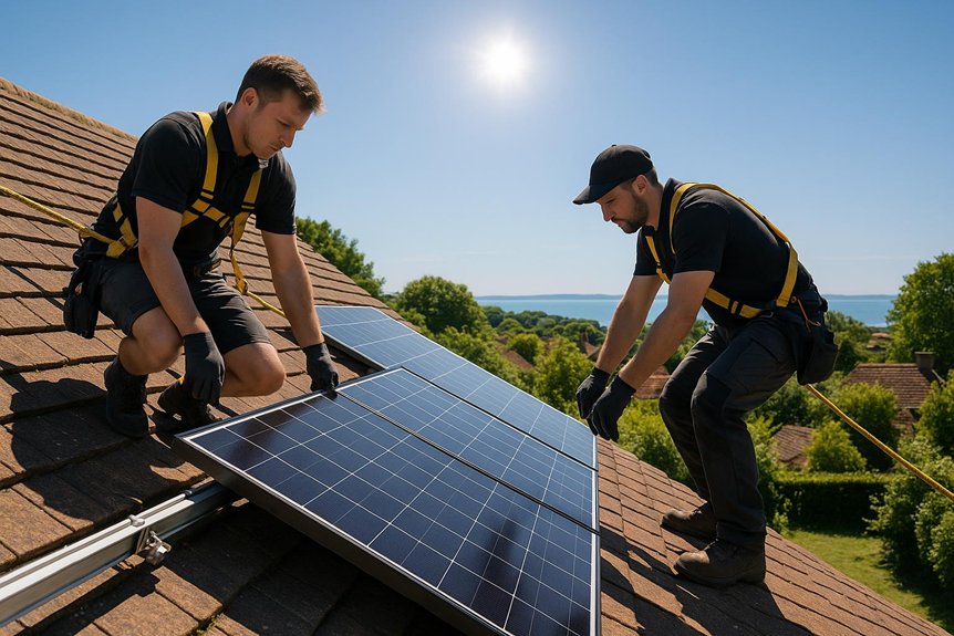 lymington solar panel installation