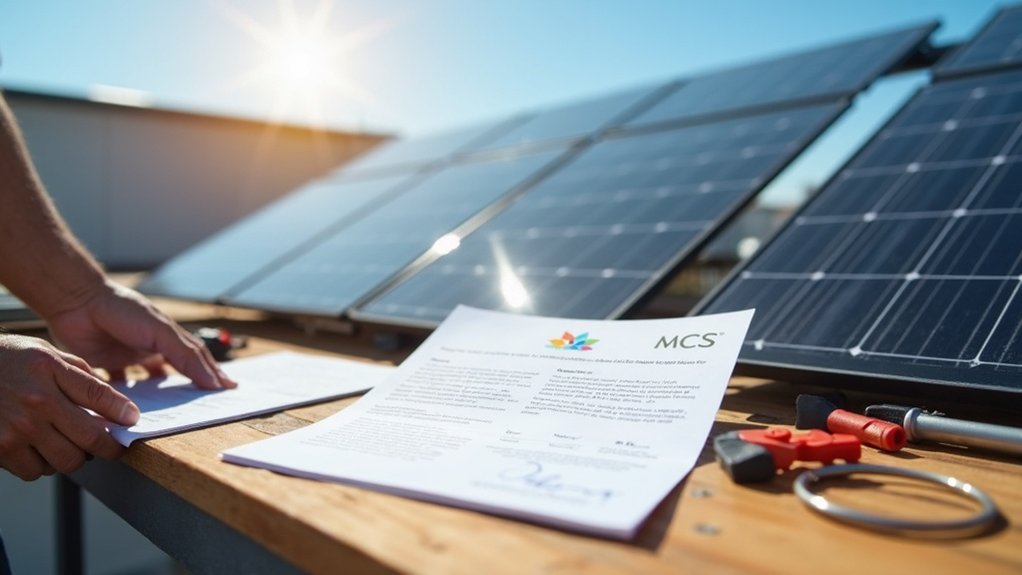 mcs certificate for solar