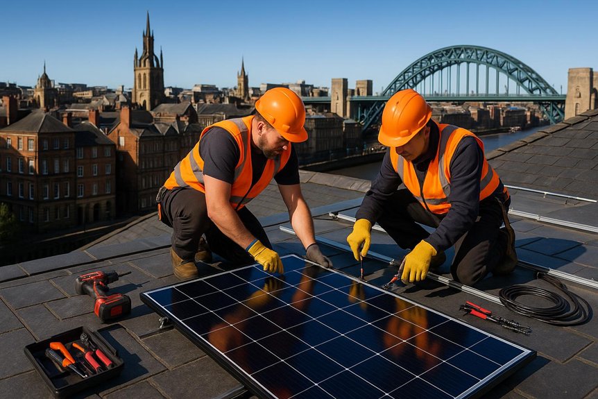 newcastle solar panel installation