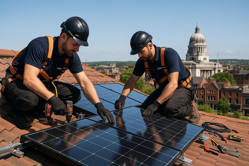 nottingham solar panel installation