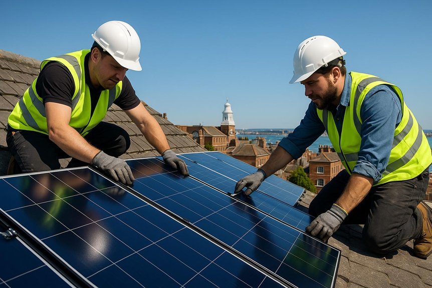 portsmouth solar panel installation