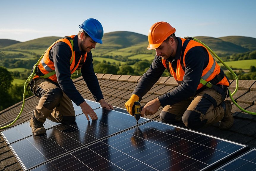 selkirk solar panel installation
