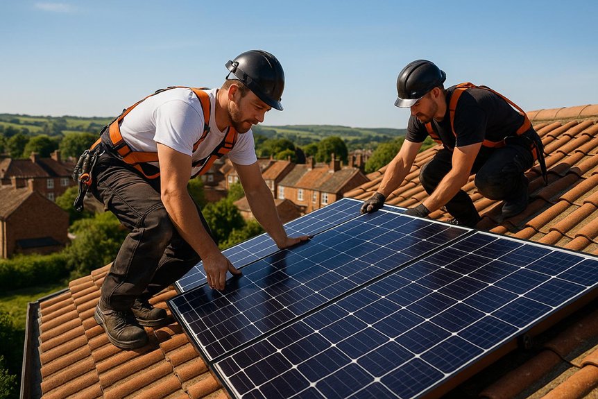 solar panel installation ripon