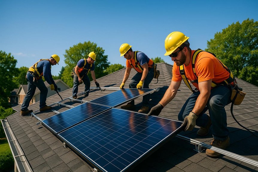 solar panel installation services