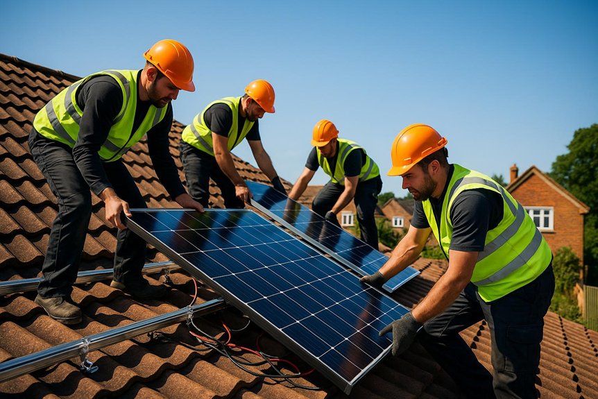 solar panel installation services