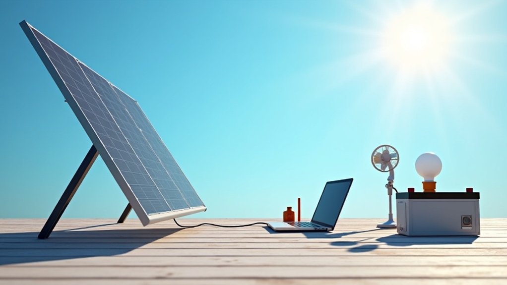 solar panel power capacity