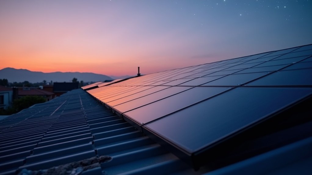 solar panel sun dependency
