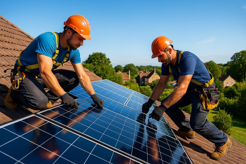 thetford solar panel installers