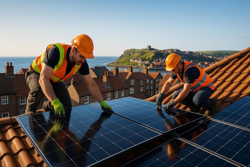 whitby solar panel installation