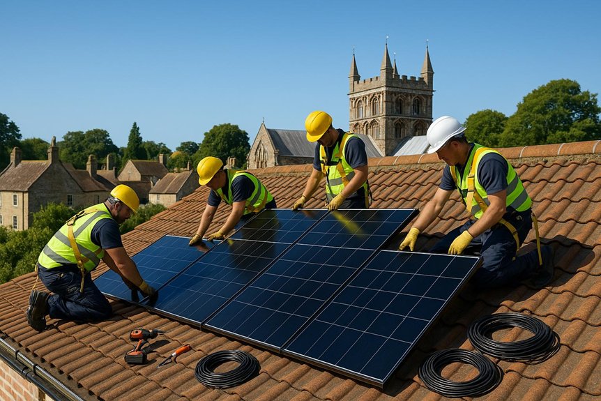 wimborne minster solar installers